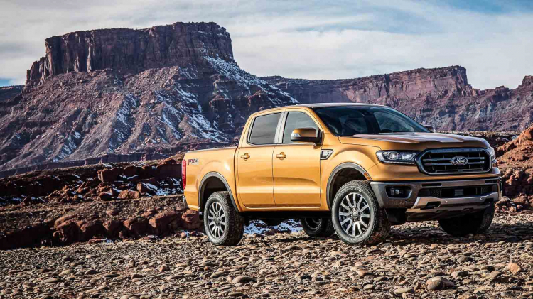 Ford Ranger 2019 chính thức báo giá từ 25.395 USD tại Mỹ