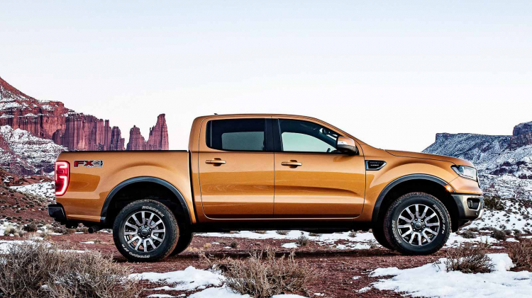 Ford Ranger 2019 chính thức báo giá từ 25.395 USD tại Mỹ