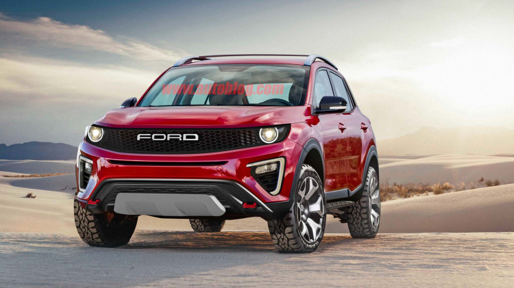 Ford "Baby Bronco" sẽ sử dụng hệ dẫn động Focus Active FWD - AWD