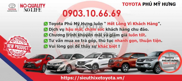 THỦ TỤC MUA XE TOYOTA TRẢ GÓP TẠI TOYOTA PHÚ MỸ HƯNG