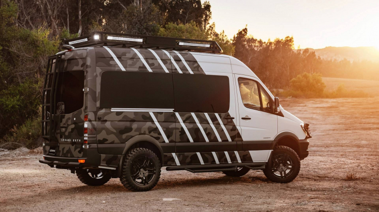 Mercedes-Benz Sprinter độ cực chất dành cho người mê "xê dịch"