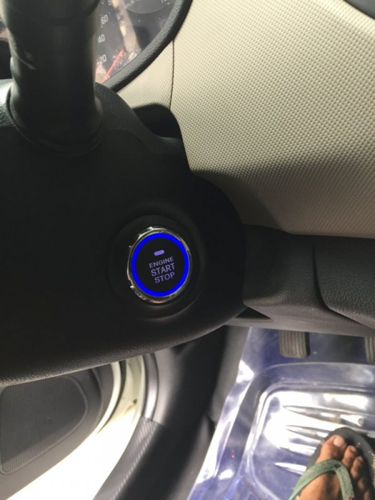 Smartkey- Start stop button theo xe ( bluetooth), tích hợp khoá cửa gập gương)