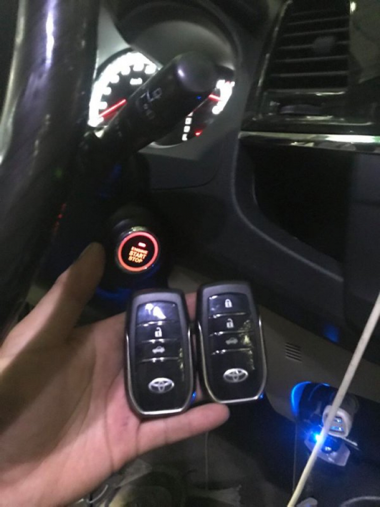 Smartkey-start stop theo xe ( Bluetooth, tích hợp khoá cửa gập gương)
