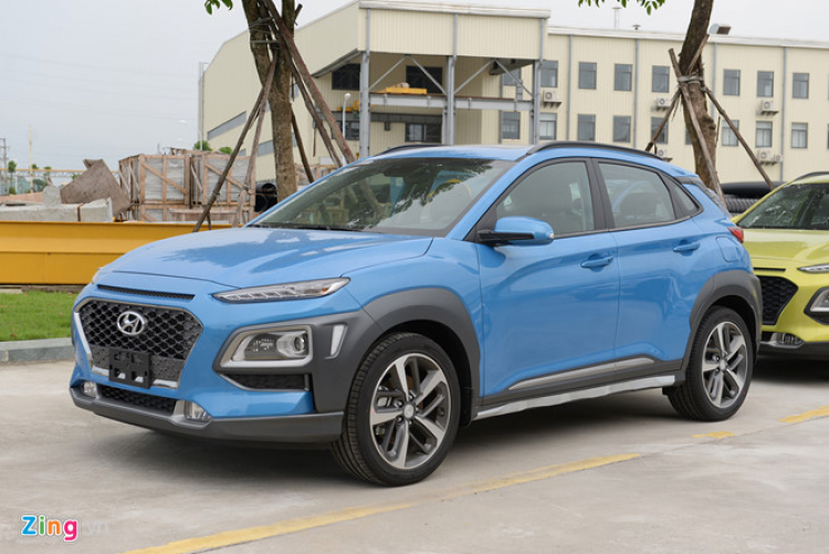 Hyundai KONA tại Việt Nam có 3 phiên bản, 2 lựa chọn động cơ, giá từ 615 triệu