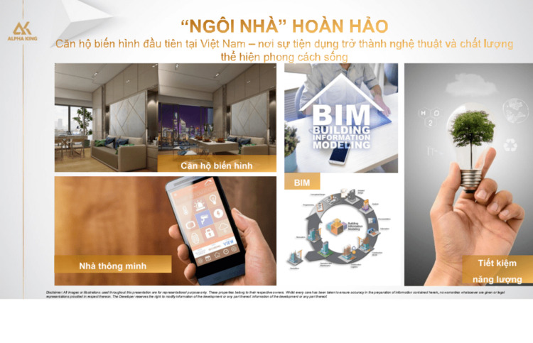 AlPhaking căn hộ biến hình tại trung tâm Q1