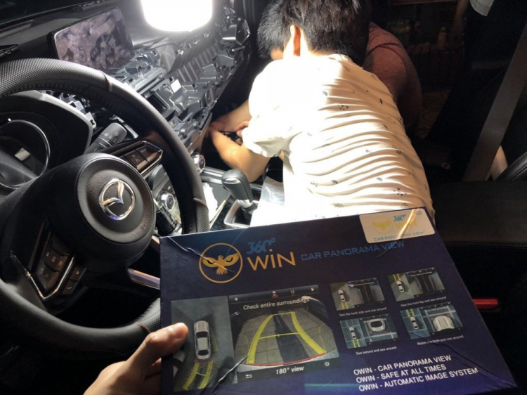Camera 360 độ OWIN - An toàn tuyệt đối, ghi lại hành trình, vạch dẫn hướng Mercedes chính xác Camera 360 độ OWIN - An toàn tuyệt đối, ghi lại hành trình, vạch dẫn hướng Mercedes chính xác