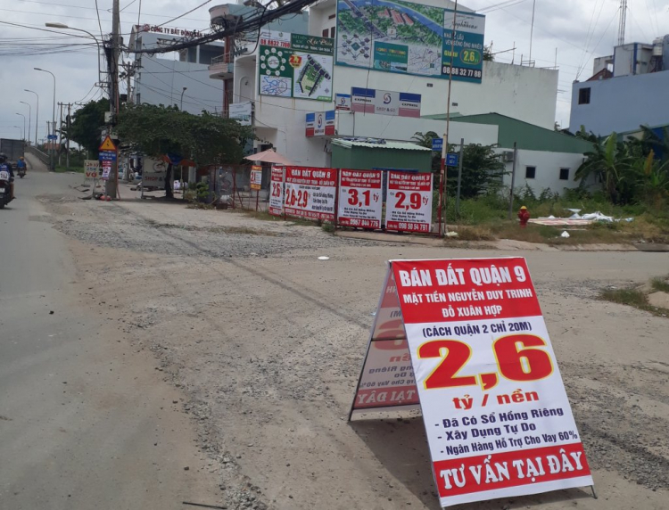 Cập nhật tình hình đất giá quận 9
