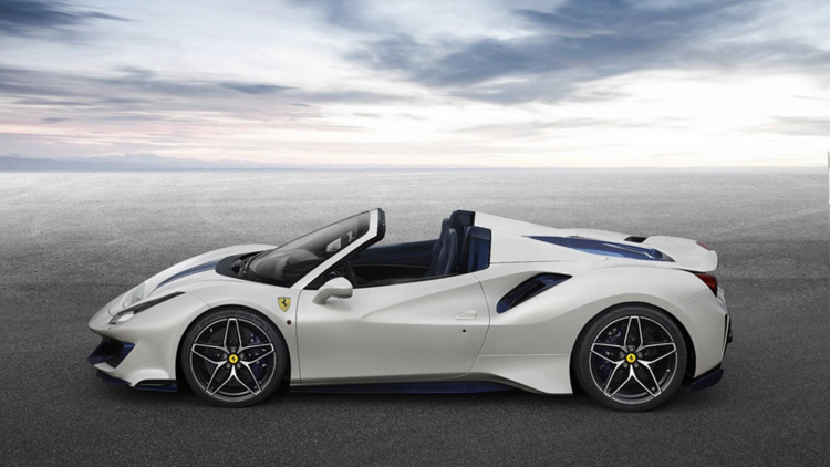 Ferrari giới thiệu 488 Pista Spider, chiếc mui trần thứ 50 của hãng siêu xe Ý