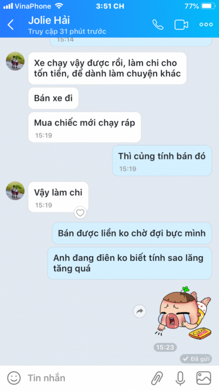 Jolie - Chiếc xe thân thiện