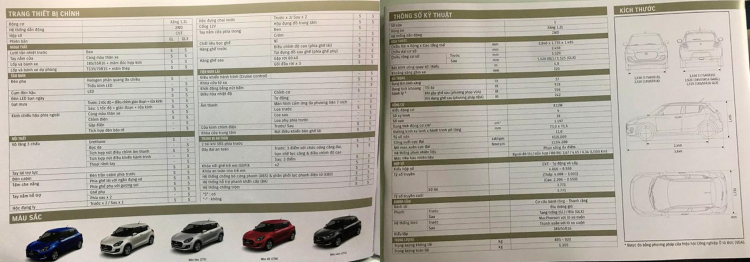 Suzuki Swift 2018 lộ diện catalogue tại Việt Nam; dự kiến bán ra với 2 phiên bản