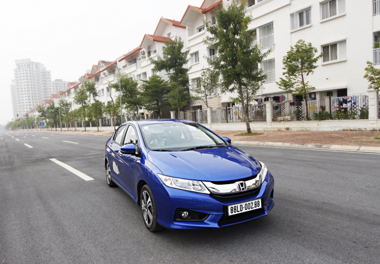 Honda Việt Nam tổ chức lái thử City mới tại các đại lý