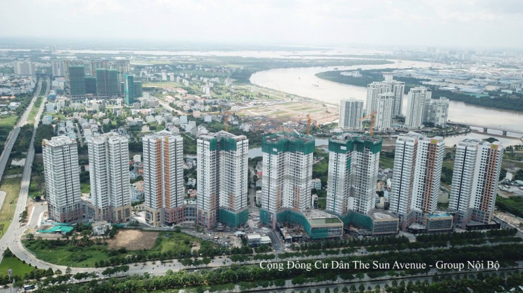 Giữa tháng 9 này The Sun Avenue cất nóc rồi thì có kịp bàn giao nhà trong Quý 2 - 2018 không các bác