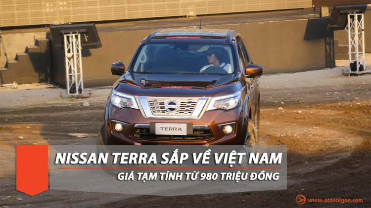 Nissan Terra sắp về Việt Nam, giá tạm tính từ 980 triệu đồng