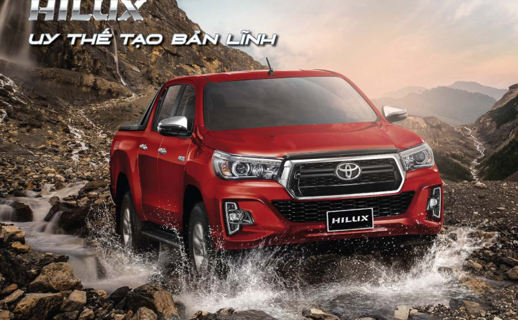 Toyota Hilux 2018: Đã "ngon" nay càng "ngon" hơn với 7 túi khí