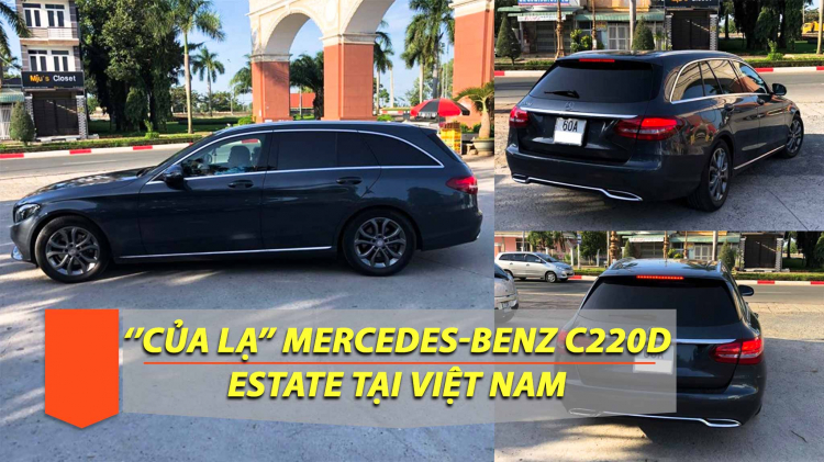 “Của lạ” Mercedes-Benz C220d Estate xuất hiện tại Việt Nam