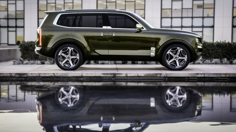 Kia Telluride 2020 - đối thủ Toyota Highlander ra mắt tại New York