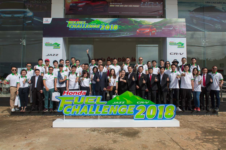 Honda Fuel Challenge 2018: Honda Jazz và CR-V đạt kết quả ấn tượng 4,5 L/100Km và 5,5 L/100Km