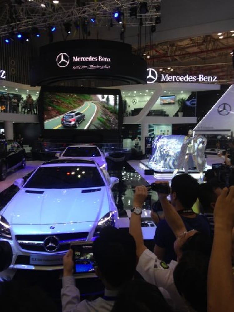 [VMS 2014] Mercedes-Benz đẳng cấp với màn ra mắt ấn tượng