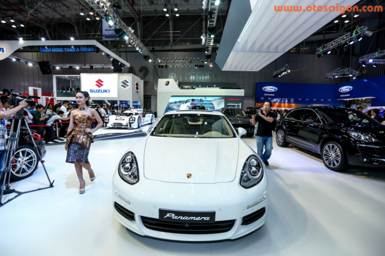 [VMS 2014] Porsche trở lại ấn tượng với dàn xe đẳng cấp