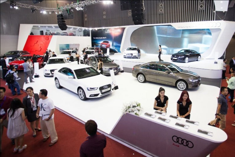 [VMS 2014] Audi đồng loạt ra mắt 3 xe hoàn toàn mới