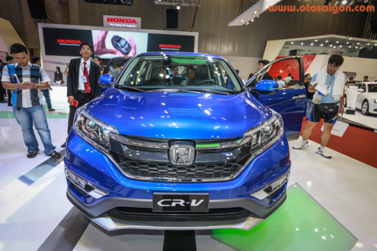 [VMS 2014] Honda CR-V tăng giá cho phiên bản 2015