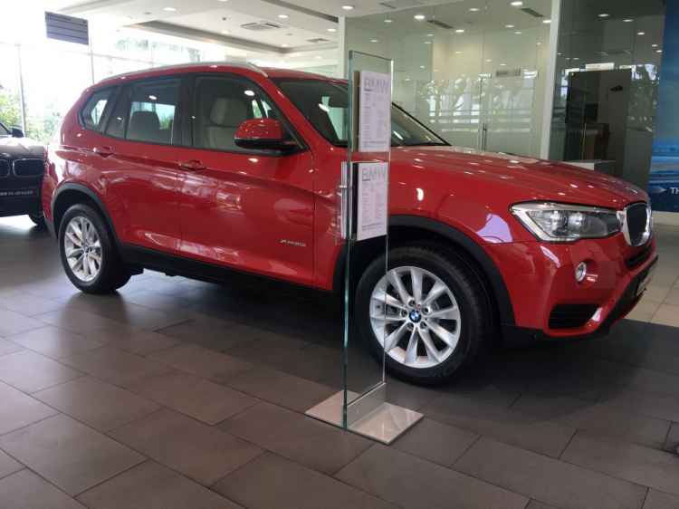 Bảng giá xe BMW Thaco tháng 09/2018