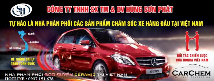 Cung cấp Ceramic Pro 10H - Chuyên Phủ Sứ Ceramic 10H Bảo Vệ Sơn Ô Tô - Xe Máy Hàng Đầu Tại Việt Nam