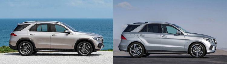 So sánh Mercedes-Benz GLE thế hệ mới và cũ, các bác thích mẫu xe nào hơn?