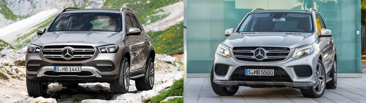 So sánh Mercedes-Benz GLE thế hệ mới và cũ, các bác thích mẫu xe nào hơn?