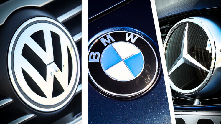 BMW, Daimler và Volkswagen bị điều tra vì các thỏa thuận ngầm