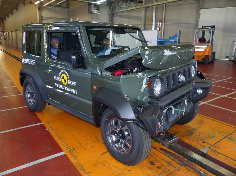 EuroNCAP: Suzuki Jimny gây thất vọng vì không an toàn