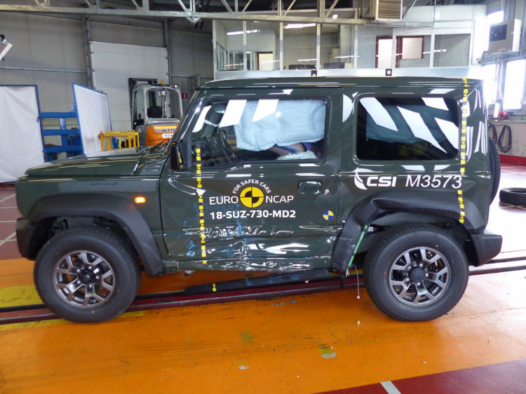 EuroNCAP: Suzuki Jimny gây thất vọng vì không an toàn