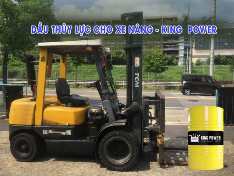 Dầu thuỷ lực 32 giá rẻ, nhớt 32 King Power nhập khẩu 100% từ UAE công nghệ Hoa Kỳ