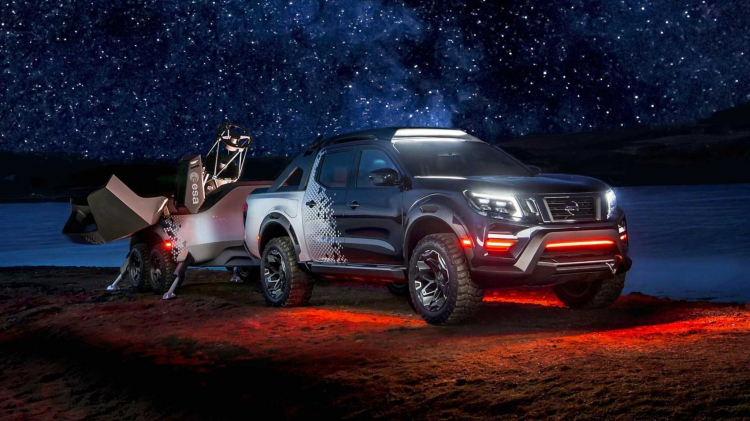 Nissan Navara Dark Sky Concept; mẫu bán tải lấy cảm hứng thiên văn học đầy chất off-road