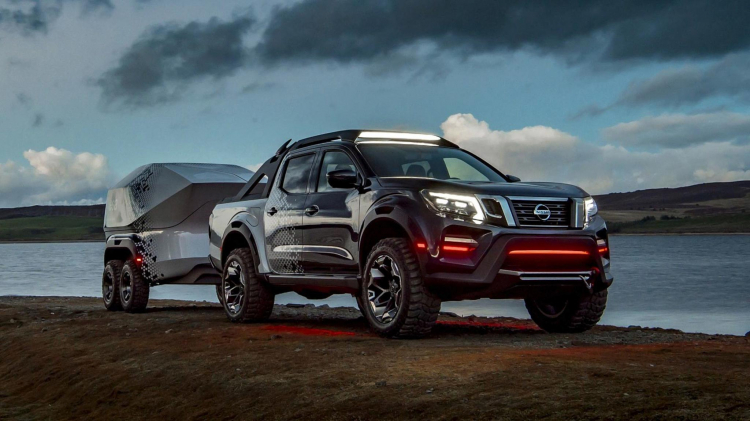 Nissan Navara Dark Sky Concept; mẫu bán tải lấy cảm hứng thiên văn học đầy chất off-road