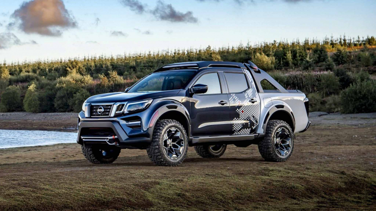 Nissan Navara Dark Sky Concept; mẫu bán tải lấy cảm hứng thiên văn học đầy chất off-road