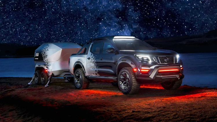 Nissan Navara Dark Sky Concept; mẫu bán tải lấy cảm hứng thiên văn học đầy chất off-road