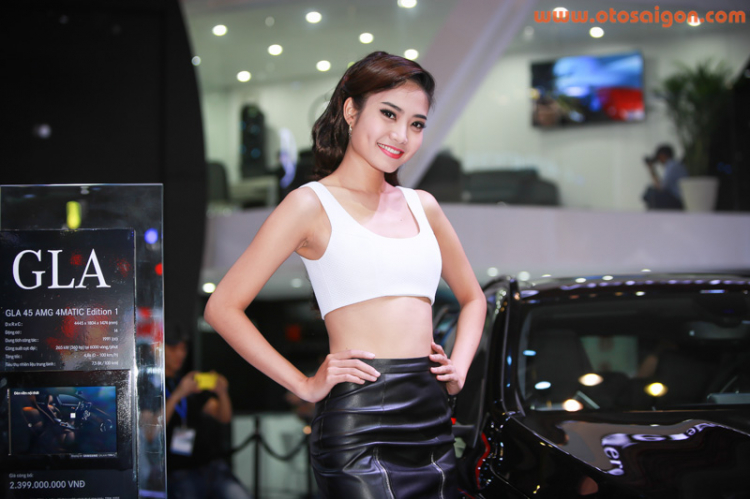 Bóng hồng tại Vietnam Motor Show 2014