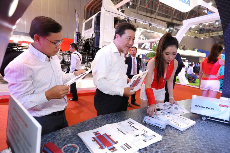 [VMS 2014] FUSO lần đầu tiên tham gia Triển lãm ô tô Việt Nam