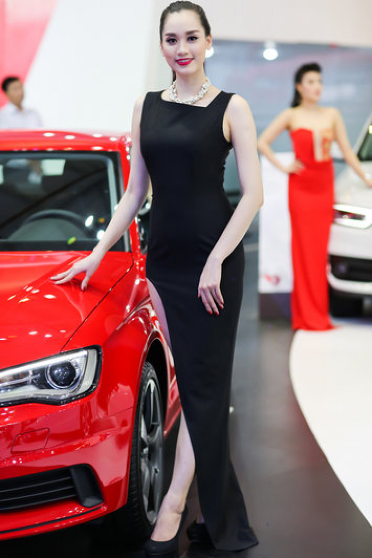 Bóng hồng tại Vietnam Motor Show 2014