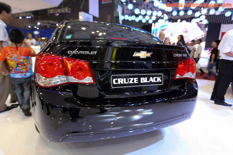 [VMS 2014] Cận cảnh Chevrolet Cruze Black Edition