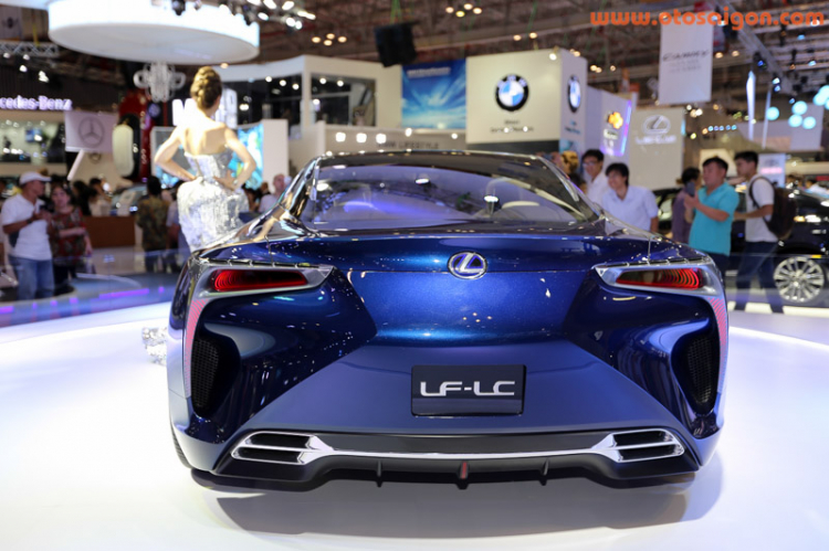[VMS 2014] Siêu xe tương lai Lexus LF-LC đến Việt Nam
