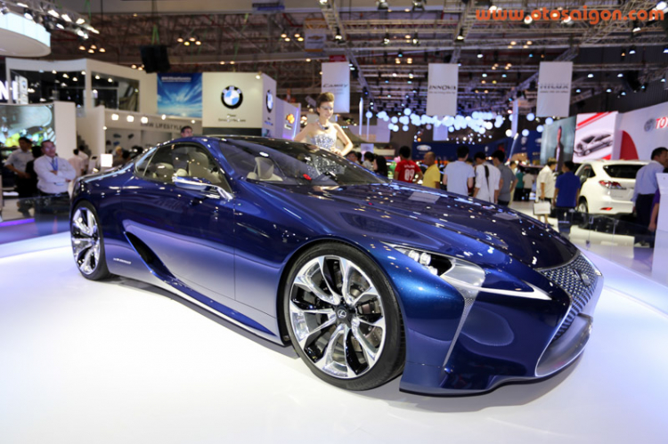 [VMS 2014] Siêu xe tương lai Lexus LF-LC đến Việt Nam