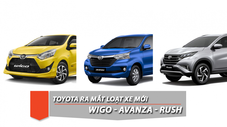 Trực tiếp lễ ra mắt Toyota Wigo, Avanza và Rush