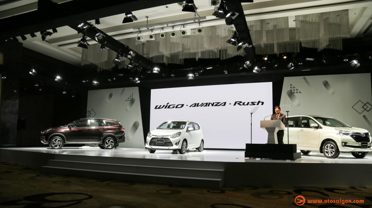 Chi tiết giá bán các phiên bản Toyota Wigo - Avanza - Rush vừa ra mắt