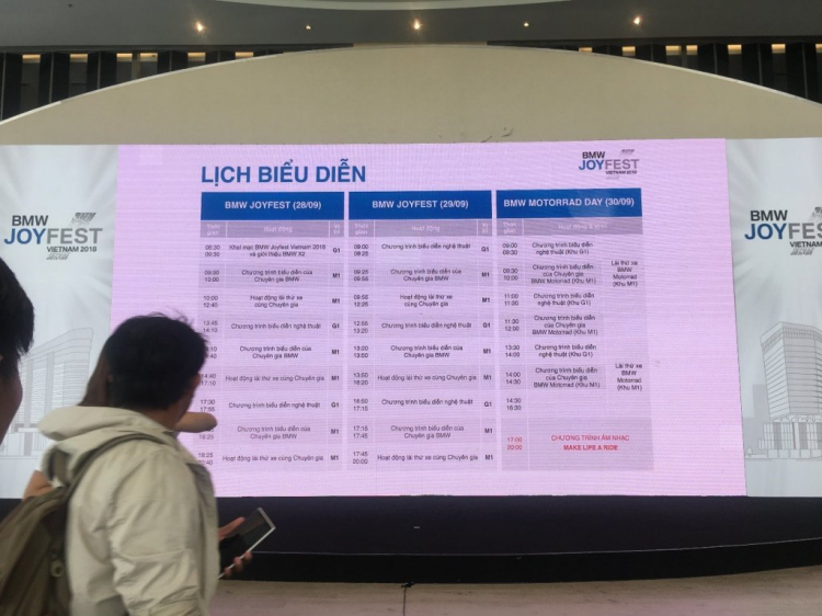 ĐÃ MẮT VỚI SỰ KIỆN BMW JOY FEST 2018 ĐANG DIỄN RA (28 - 30/08/2018) ĐÃ MẮT VỚI SỰ KIỆN BMW JOY FEST 2018 ĐANG DIỄN RA (28 - 30/08/2018)