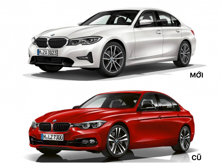 [PMS 2018] So sánh thiết kế BMW 3-Series mới (G20) và cũ (F30)