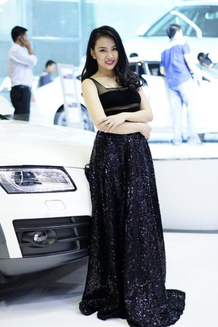 Bóng hồng tại Vietnam Motor Show 2014