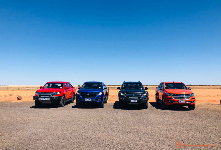 Hành trình đi tìm "Ngọc mắt Mèo" ở Coober Pedy, South Australia với Colorado và Trailblazer