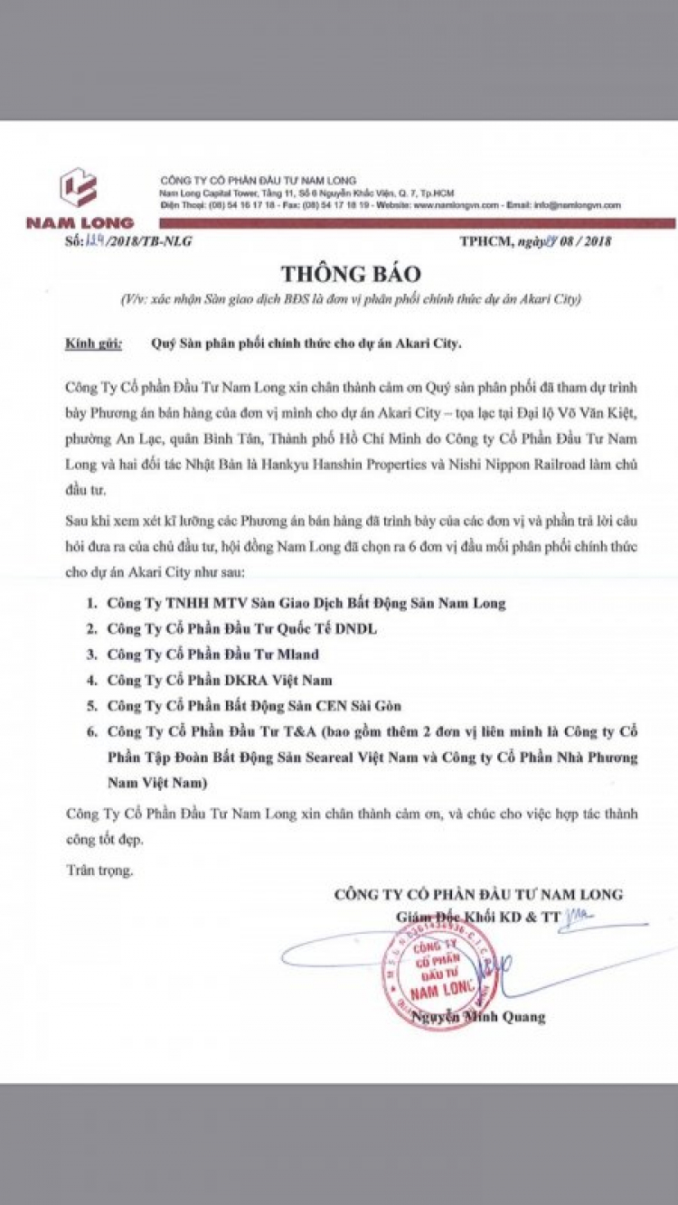 Akari Nam Long - hàng nhiều vậy Akari Nam Long - hàng nhiều vậy